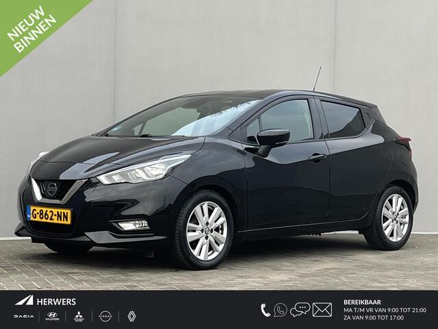 Nissan MICRA 1.0 IG-T N-Connecta / 100% Onderhouden / Navigatie / Achteruitrijcamera / Airco / Cruise Control / Parkeersensoren Achter / DAB Radio /