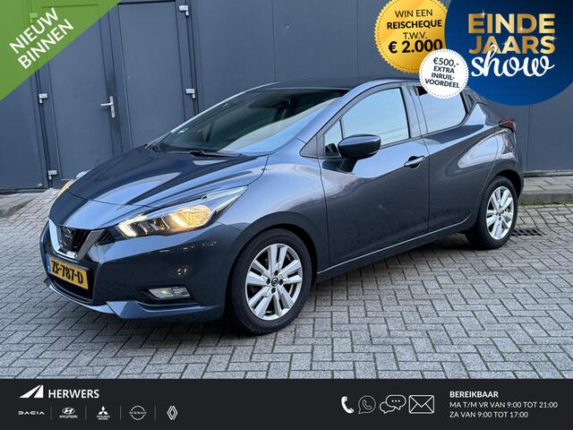Nissan MICRA 1.0 IG-T N-Connecta Navigatie / Airco / Camera / trekhaak / Keyless Entry&Go / Cruise Control