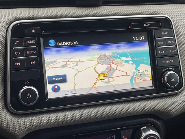 Nissan MICRA 0.9 IG-T N-Connecta Navigatie, Climate control, Keyless Entry, Stoelverwarming, 16"Lm, Cruise Control