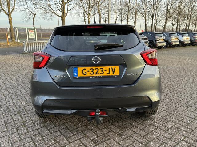 Nissan MICRA 1.0 IG-T N-Sport 5-Deurs | Airconditioning | Navigatie | Keyless entry | Camera | Parkpilot | Cruise control | 17" LM-Velgen | Afneembare Trekhaak | Elektrisch Pakket