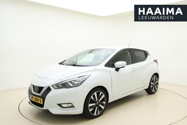 Nissan MICRA 1.0 IG-T Tekna Stoelverwarming l Climate Control l Apple Carplay & Android Auto l DAB l Cruise control l Camera l Keyless Entry & Go l Lichtmetalen Velgen