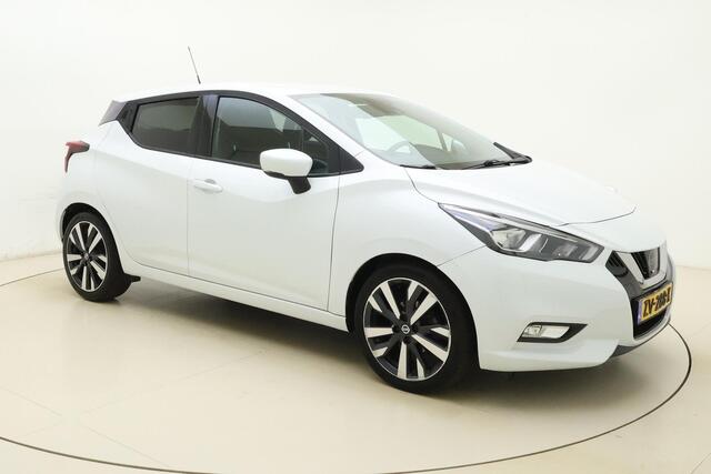 Nissan MICRA 1.0 IG-T Tekna Stoelverwarming l Climate Control l Apple Carplay & Android Auto l DAB l Cruise control l Camera l Keyless Entry & Go l Lichtmetalen Velgen