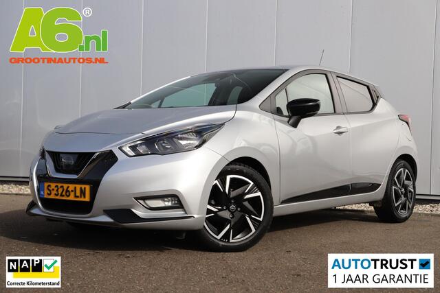 Nissan MICRA 1.0 IG-T N-Design Navigatie Carplay Android Airco Cruise Control Parkeersensor All-season banden!