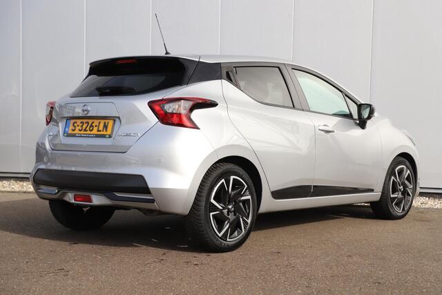 Nissan MICRA 1.0 IG-T N-Design Navigatie Carplay Android Airco Cruise Control Parkeersensor All-season banden!