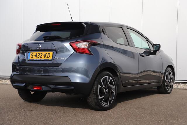 Nissan MICRA 1.0 IG-T N-Design BOSE Audio Navigatie Carplay Android Airco Cruise Control Parkeersensor 16 inch LMV All-season banden!