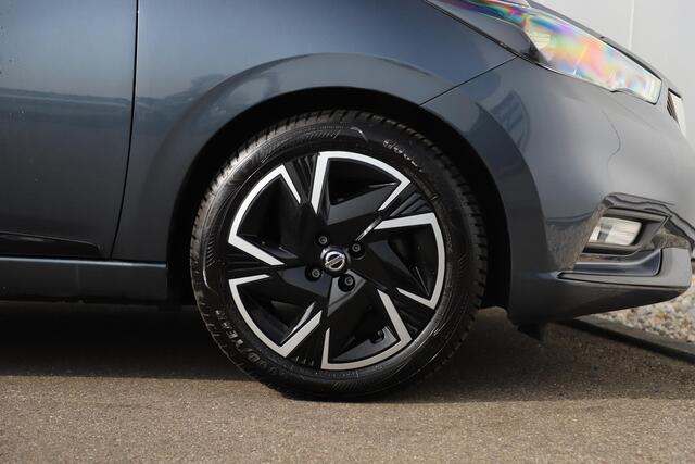 Nissan MICRA 1.0 IG-T N-Design BOSE Audio Navigatie Carplay Android Airco Cruise Control Parkeersensor 16 inch LMV All-season banden!