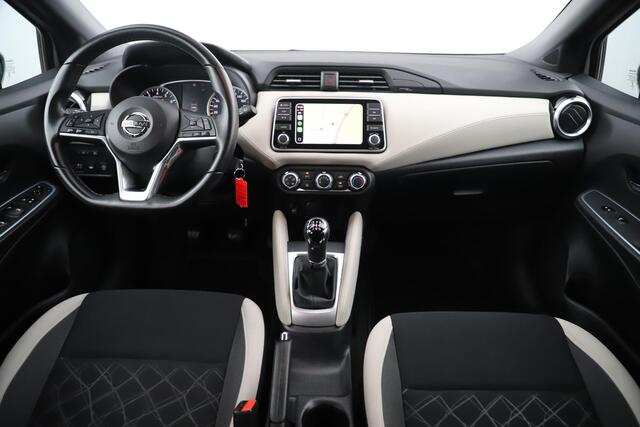 Nissan MICRA 1.0 IG-T N-Design Navigatie Carplay Android Airco Cruise Control Parkeersensor All-season banden!