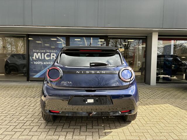 Nissan MICRA ADVANCE - Launch Edition 52 kWh Nieuw uit voorraad leverbaar | Navigatiesysteem | Apple CarPlay & Android Auto | Achteruitrijcamera | Parkeersensoren voor- en achter | Climate Control | Fabrieksgarantie