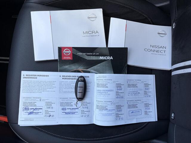Nissan MICRA 1.0 IG-T N-Sport / Apple Carplay & Android Auto / Achteruitrijcamera / 100% dealer onderhouden / Cruise control / 17'' Lichtmetalen velgen / Navigatie