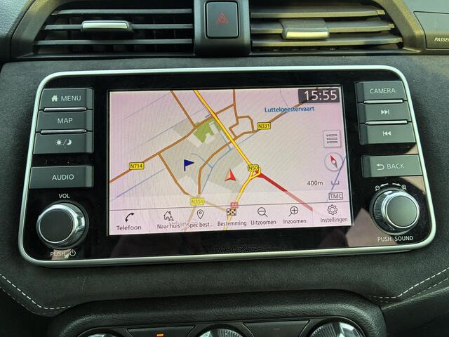 Nissan MICRA 1.0 IG-T N-Sport 5-Deurs | Airconditioning | Navigatie | Keyless entry | Camera | Parkpilot | Cruise control | 17" LM-Velgen | Afneembare Trekhaak | Elektrisch Pakket