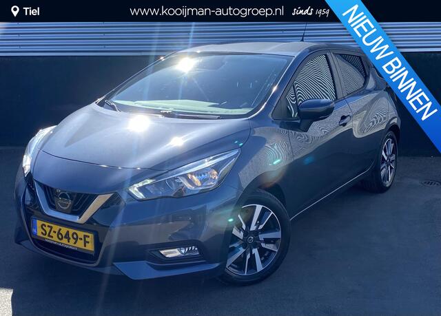 Nissan MICRA 0.9 IG-T N-Connecta Navigatie, parkeersensoren achter, cruise control, achteruitrij camera, Nederlandse auto en boekjes compleet!