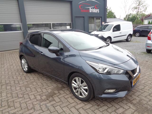 Nissan MICRA 1.0 IG-T N-Connecta airco< navigatie, Carplay, Camera, PDC, LM velgen