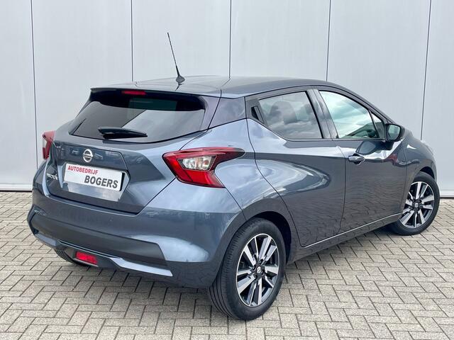 Nissan MICRA 1.0 IG-T Tekna Navigatie, Climate Control, Cruise Control, LED, Bose, 16"Lm, Stoelverwarming,