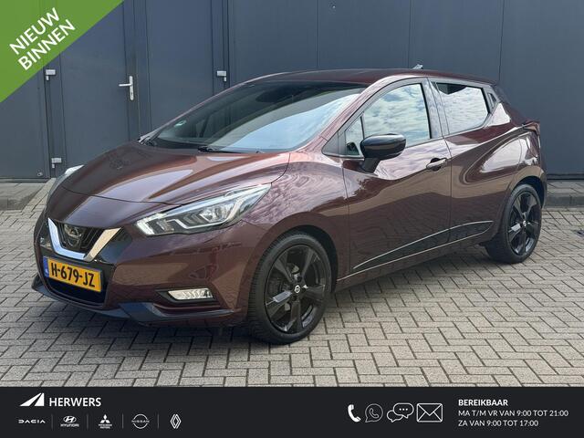Nissan MICRA 1.0 IG-T N-Style / Apple Carplay / Android Auto / Cruise Control / Stoelverwarming / Achteruitrijcamera / Lederenbekleding