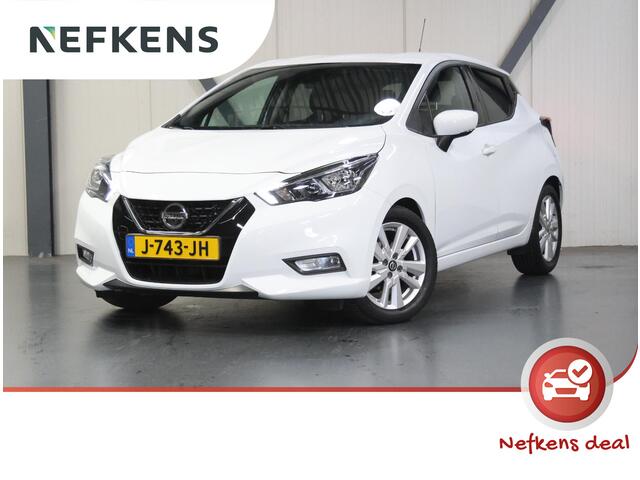 Nissan MICRA 100PK N-Connecta | 1ste eigenaar | AppleCarplay/AndroidAuto | Trekhaak | Climate Control | Keyless | Stoelverwarming | Navigatie | AUTOMAAT | Cruise Control | DAB Radio | 16"LMV | Airco | Isofix | Privacy Glass | Parkeersensoren |