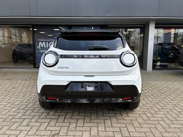 Nissan MICRA ADVANCE 52 kWh Nieuw uit voorraad leverbaar | Navigatiesysteem | Apple CarPlay & Android Auto | Achteruitrijcamera | Parkeersensoren voor- en achter | Climate Control | 10 jaar fabrieksgarantie