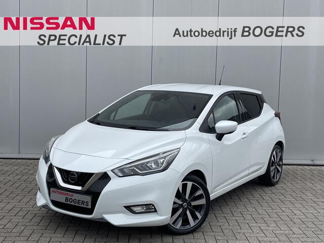 Nissan MICRA 0.9 IG-T Tekna Navigatie, Climate Control, LED Koplampen, Bose, 17"Lm, Stoelverwarming, Keyless, Achteruitrijcamera