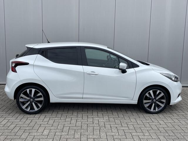 Nissan MICRA 0.9 IG-T Tekna Navigatie, Climate Control, LED Koplampen, Bose, 17"Lm, Stoelverwarming, Keyless, Achteruitrijcamera
