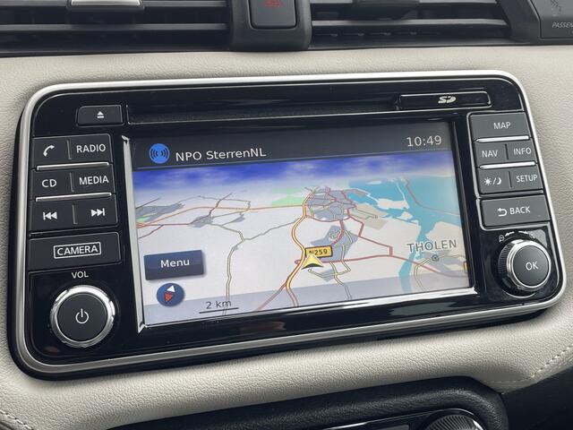 Nissan MICRA 0.9 IG-T Tekna Navigatie, Climate Control, LED Koplampen, Bose, 17"Lm, Stoelverwarming, Keyless, Achteruitrijcamera