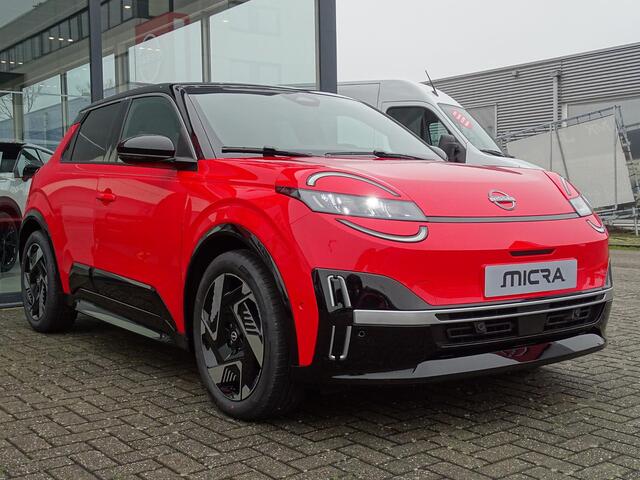 Nissan MICRA EVOLVE 52 kWh | 10 jr garantie!|18 INCH VELGEN / INTERIEUR CHILL / TWO-TONE METALLIC LAK