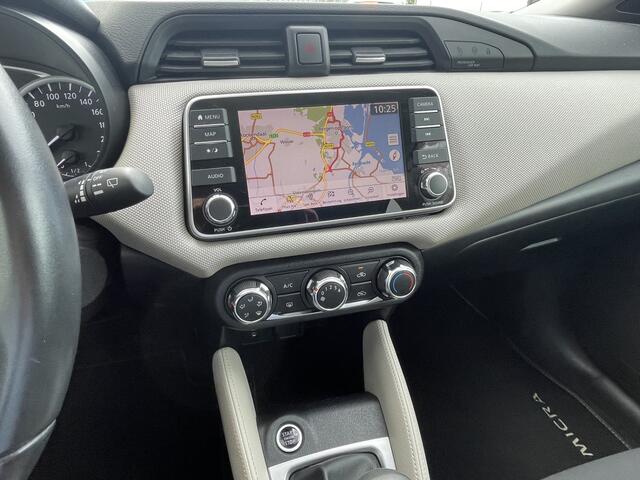 Nissan MICRA 1.0 IG-T N-Connecta Navigatie, Airco, Cruise Control, Keyless Entry, Afn.Trekhaak, 16"Lm, Achteruitrijcamera