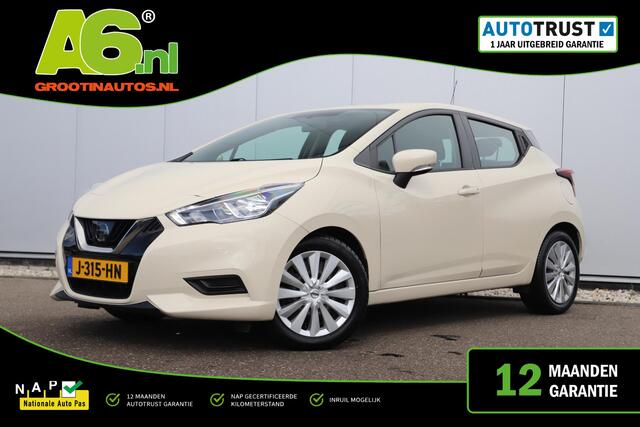 Nissan MICRA 1.0 IG-T Acenta Carplay Android Navigatie Airco Cruise Control