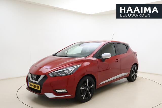 Nissan MICRA 1.0L Acenta | Navigatie via Carplay | Lichtmetalen velgen | Cruise control | Exterieur pack | Bluetooth | LED Verlichting | Extra getint glas
