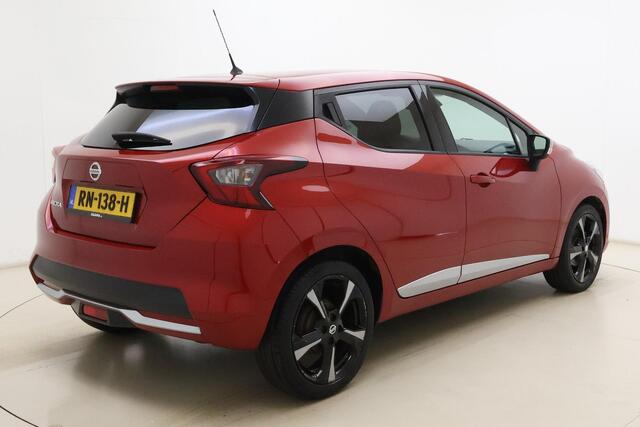 Nissan MICRA 1.0L Acenta | Navigatie via Carplay | Lichtmetalen velgen | Cruise control | Exterieur pack | Bluetooth | LED Verlichting | Extra getint glas