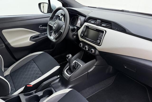 Nissan MICRA 1.0L Acenta | Navigatie via Carplay | Lichtmetalen velgen | Cruise control | Exterieur pack | Bluetooth | LED Verlichting | Extra getint glas