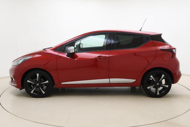 Nissan MICRA 1.0L Acenta | Navigatie via Carplay | Lichtmetalen velgen | Cruise control | Exterieur pack | Bluetooth | LED Verlichting | Extra getint glas