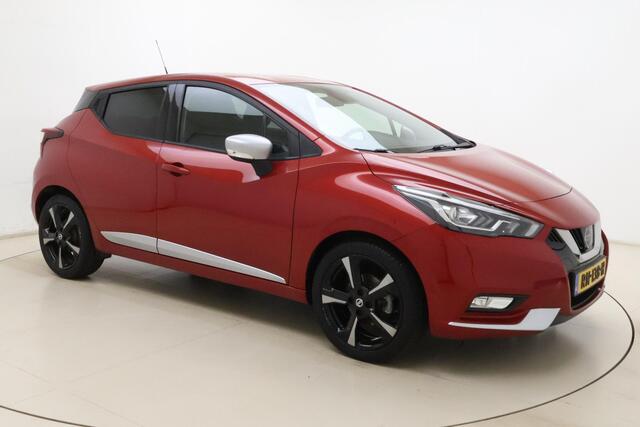 Nissan MICRA 1.0L Acenta | Navigatie via Carplay | Lichtmetalen velgen | Cruise control | Exterieur pack | Bluetooth | LED Verlichting | Extra getint glas