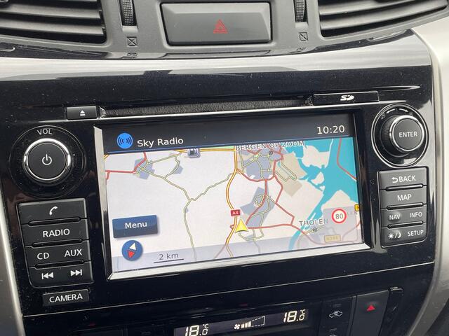 Nissan NAVARA 2.3 dCi N-Connecta King Cab + Diff. Lock Navigatie, Climate Control, Cruise Control, Trekhaak, Achteruitrijcamera, 18" Lm,