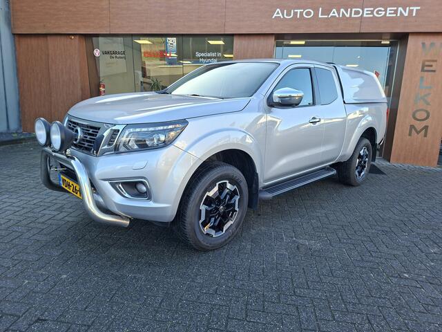 Nissan NAVARA 2.3 dCi N-Connecta King Cab 3500 kg trekgewicht | Bullbar | Hard top | Lederen bekleding | ex. BTW