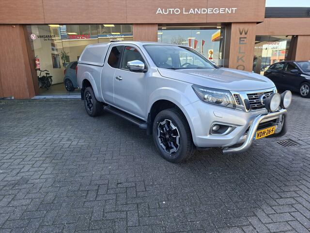 Nissan NAVARA 2.3 dCi N-Connecta King Cab 3500 kg trekgewicht | Bullbar | Hard top | Lederen bekleding | ex. BTW