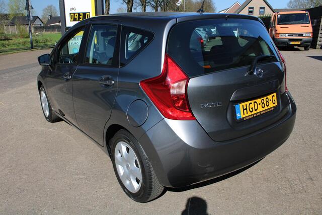 Nissan NOTE 1.2 Acenta Airco, Cruise control, Multifunctioneel stuurwiel, Bluetooth, Elektrische ramen voor, Leder