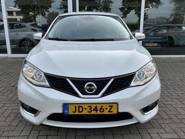 Nissan PULSAR 1.2 DIG-T N-Connecta 50% deal 5.975,- ACTIE Automaat / Trekhaak / Camera / Keyless / Parelmoer wit