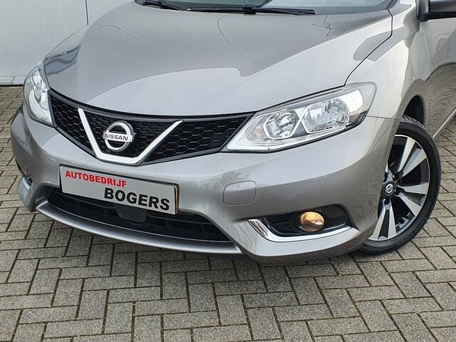Nissan PULSAR 1.2 DIG-T N-Connecta + Technology Pack, half lederen bekleding, navigatie, 360 graden camera, trekhaak, keyless entry