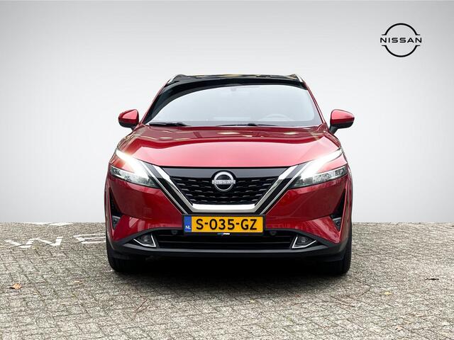 Nissan QASHQAI 1.5 e-Power Tekna Plus | Panoramadak | Nappa Leder | Head-Up Display | BOSE Audio | Stuur- + Stoelverwarming | Geheugenstoel | Rijklaarprijs!