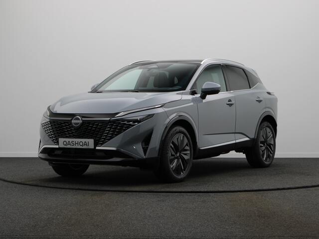 Nissan QASHQAI Mild-Hybrid 140 6MT Tekna + Panoramisch glazen dak + Cold Pack | 12.3" TFT digitale cockpit | Audiosysteem met DAB, Apple Carplay & Android Auto, USB-aansluiting, stuurwielbediening en 6 luidsprekers | Automatische achterklep met handsfree functie (voetse