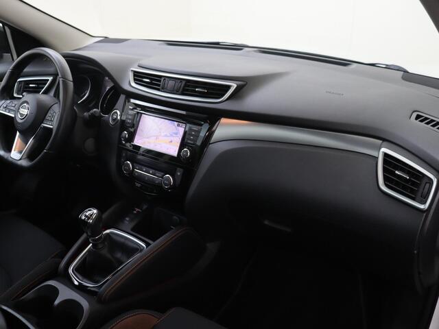 Nissan QASHQAI 1.3 DIG-T N-Motion | Panorama-dak | 360 Camera | Navigatie | Climate Control | Keyless | Parkeersensoren | Lichtmetalen velgen 19"