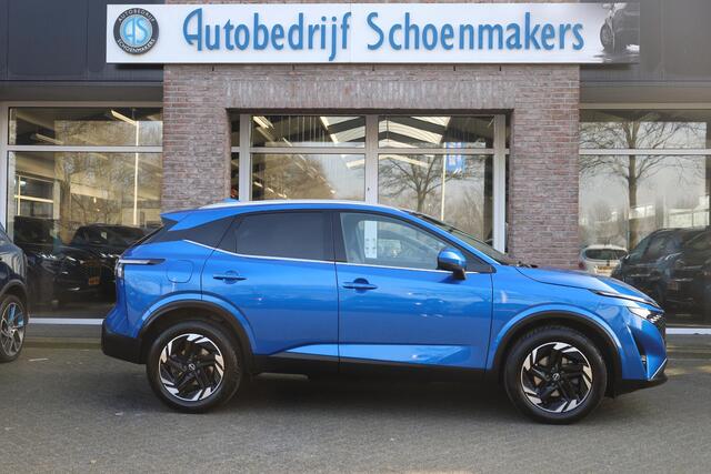Nissan QASHQAI 1.3 MHEV Xtronic N-Connecta NW-MODEL! PRO-PILOT HALFLEER ACC 360-CAMERA RUIT/STUUR/STOELVERWARMING DAB CARPLAY 18"LMV GSM-LADER