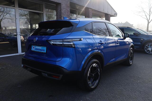 Nissan QASHQAI 1.3 MHEV Xtronic N-Connecta NW-MODEL! PRO-PILOT HALFLEER ACC 360-CAMERA RUIT/STUUR/STOELVERWARMING DAB CARPLAY 18"LMV GSM-LADER
