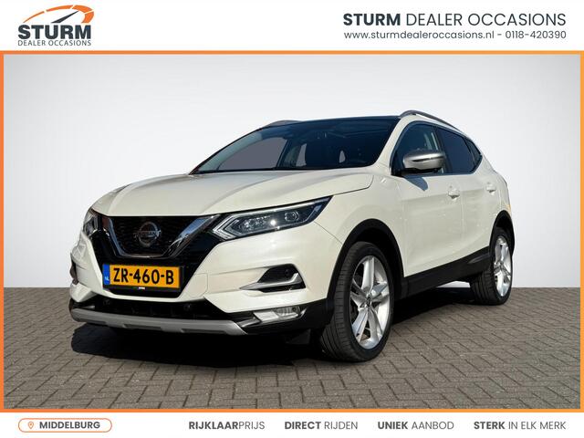 Nissan QASHQAI 1.3 DIG-T N-Motion | Trekhaak | Panoramadak | Apple Carplay/Android Auto | LED Koplampen | 19'' Velgen | 360° Camera | Keyless Entry | Rijklaarprijs!