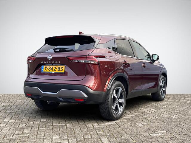 Nissan QASHQAI 1.3 MHEV N-Connecta Design Pack | Panoramadak | Navigatie | 360° Camera | Adapt. Cruise Control | Digitaal Instrumentenpaneel | Rijklaarprijs!