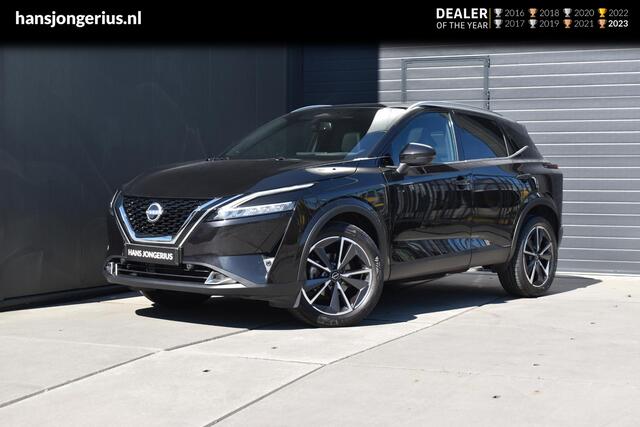 Nissan QASHQAI 1.3 MHEV 158 PK Xtronic Tekna Plus | PANORAMADAK | NAVI | LEDER | 360 CAMERA | HUD | BOSE | STUUR/STOELVERWARMING | ADAPT. CRUISE CONTROL | CLIMATE CONTROL | PDC | LMV