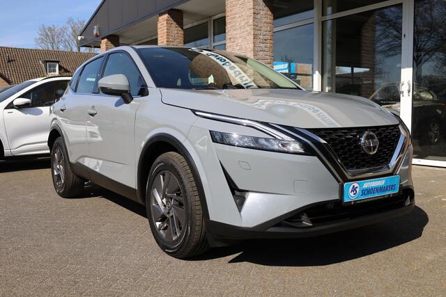 Nissan QASHQAI 1.3 MHEV Xtronic TREKHAAK CARPLAY CAMERA RUIT/STUUR/STOELVERWARMING DAB 17"LMV 2xKEYLESS DODEHOEK/VERKEERSBORDDETECTIE ENZ.