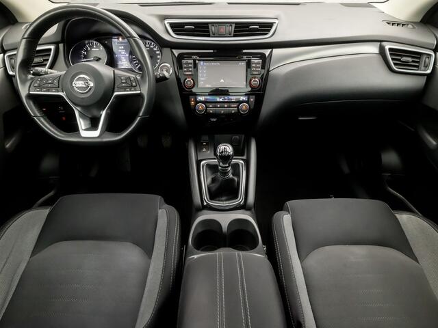 Nissan QASHQAI 1.2 N-Connecta (PANORAMADAK, NAVIGATIE, CLIMATE, 360 CAMERA, KEYLESS, SPORTSTOELEN, GETINT GLAS, XENON, CRUISE, NIEUWE APK, NIEUWSTAAT)