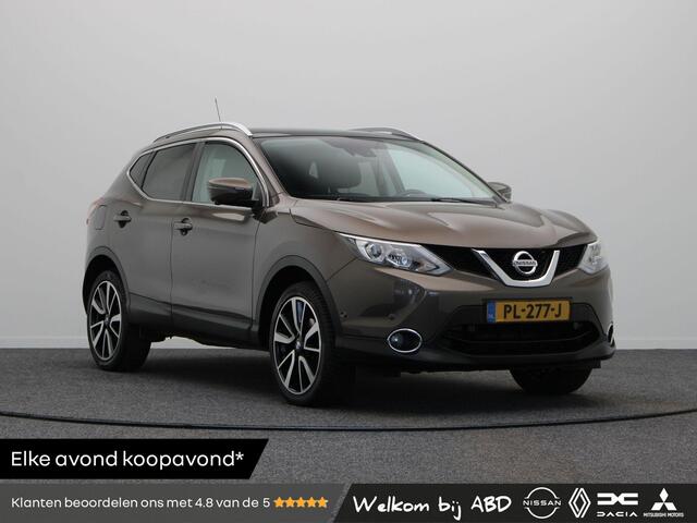 Nissan QASHQAI 1.2 Tekna | Trekhaak | Stoelverwarming | Panoramadak | Rondomzicht camera |