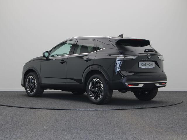 Nissan QASHQAI N-Connecta + Panoramisch glazen dak + Cold Pack Mild-Hybrid 140 | 12.3" TFT digitale cockpit | Audiosysteem met DAB, Apple Carplay & Android Auto, USB-aansluiting, stuurwielbediening en 6 luidsprekers | Blind Spot Warning & Intervention (BSW + BSI)