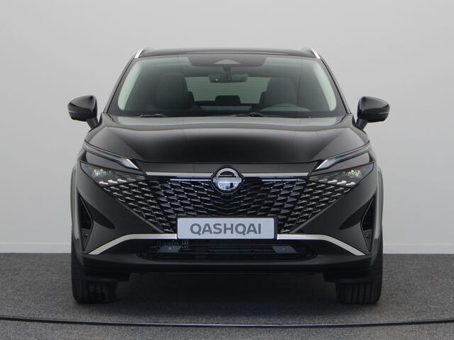 Nissan QASHQAI N-Connecta + Panoramisch glazen dak + Cold Pack Mild-Hybrid 140 | 12.3" TFT digitale cockpit | Audiosysteem met DAB, Apple Carplay & Android Auto, USB-aansluiting, stuurwielbediening en 6 luidsprekers | Blind Spot Warning & Intervention (BSW + BSI)